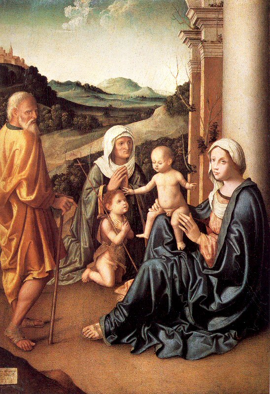 Holy Family with Saint Elizabeth and the Infant Saint John